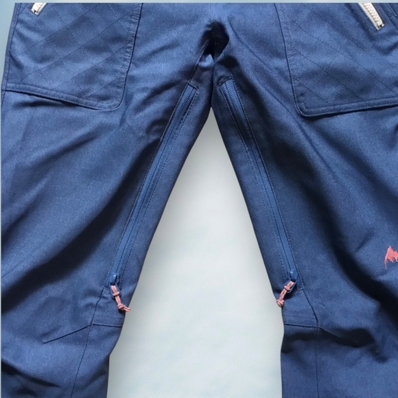 Burton Vida Stretch Denim Snowboarding/Ski Pants - Picture 12 of 16